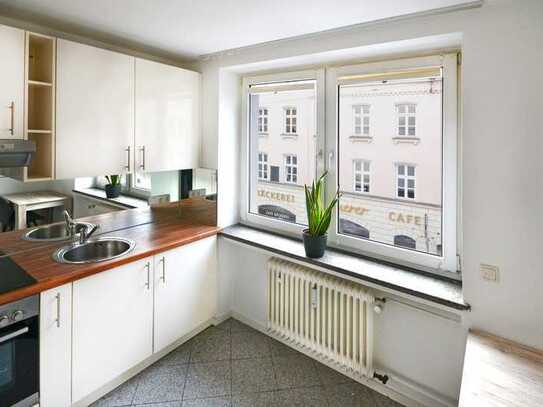 Charmantes 1,5-Zimmer-Apartment in der beliebten Ludwigvorstadt-Isarvorstadt - frei verfügbar