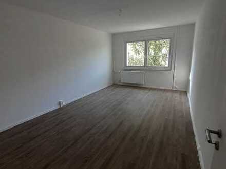 Schöne 3 Raum Wohnung mit großem Balkon, saniertem Bad, separater Küche + Vinyl