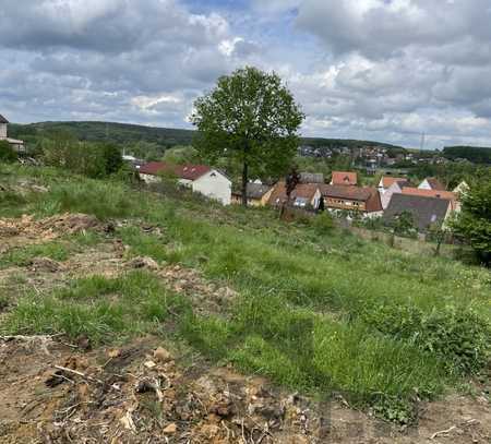 Idyllisches Baugrundstück für Doppelhaushälfte in bester Lage in Bamberg Memmelsdorf