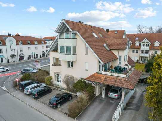 Zentral in Meckenbeuren -
Gemütliche 2 Zimmer-Wohnung mit schöner Terrasse