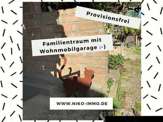 Familientraum mit Wohnmobilgarage und evtl. Ausbaureserve?