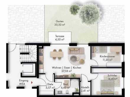 Erdgeschosswohnung Nr. 4 - RESERVIERT!