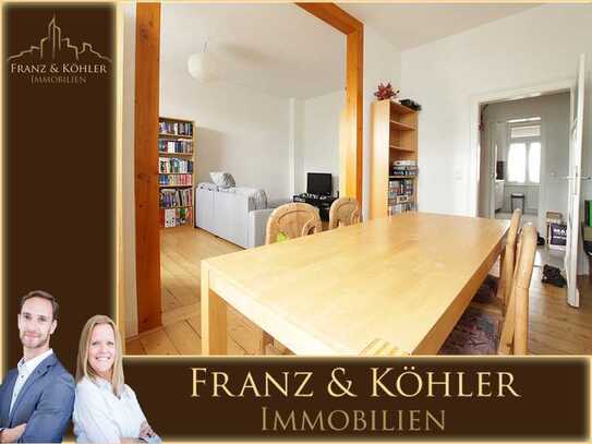 Friedberg City | Schicke 3-Zimmer-Altbauwohnung mit Balkon und Einbauküche