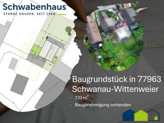 Baugrundstück in Schwanau-Wittenweier: 733 m² inkl. Baugenehmigung – Perfekt für Ihr Bauvorhaben!