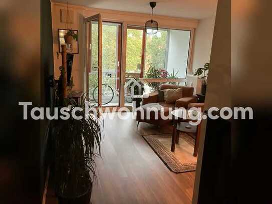 Tauschwohnung: 2-Raumwhg. DD-Pieschen mit Loggia/Wintergarten