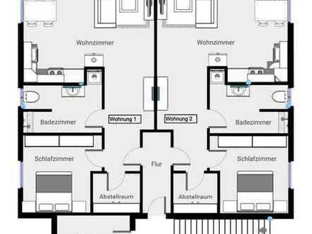 Neubau Mietwohnung EH 40 Plus Hafenstadt Tönning (Whg 2)