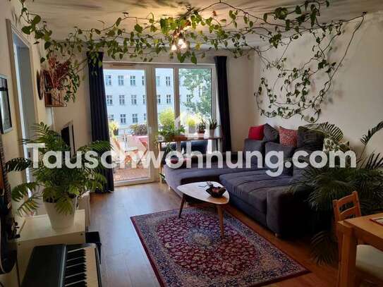 Tauschwohnung: Helle 1,5-Zimmer+Balkon in Berlin-Fhain, suche Hamburg