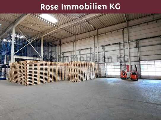 ROSE IMMOBILIEN KG: Rampenlager mit Schwerlastregalen zu vermieten!