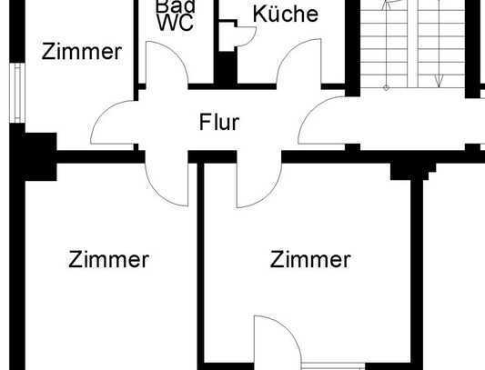 3 Zimmer Wohnung ab 01.12.2024 mit Wohnberechtigungsschein