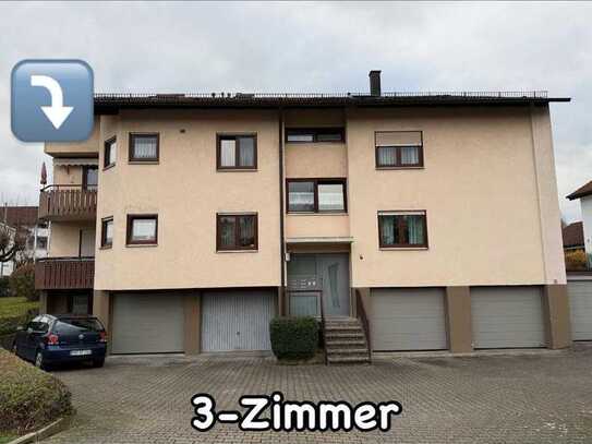 TOP-Angebot Helle 3,5 Zimmer Wohnung mit Garage und Keller zu verkaufen!