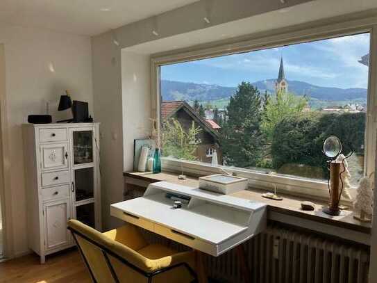 Schöne möblierte Wohnung in Oberstaufen - befristet auf 2 Jahre mit Option auf Verlängerung