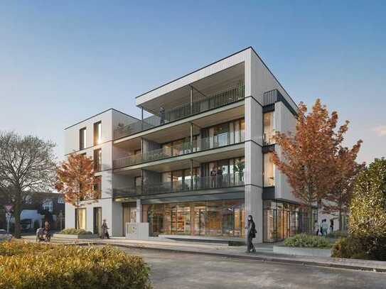 Durchdacht geschnittene 3,5-Zimmer-Wohnung in zentraler Lage von Ostfildern-Ruit. Neubau-Erstbezug!