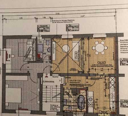 Erstbezug nach Sanierung mit Balkon: Freundliche 3,5-Raum-Wohnung mit lux. Innenausstattung