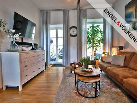 Idylisch gelegene Maisonette-Wohnung in historischem Vierkanthof