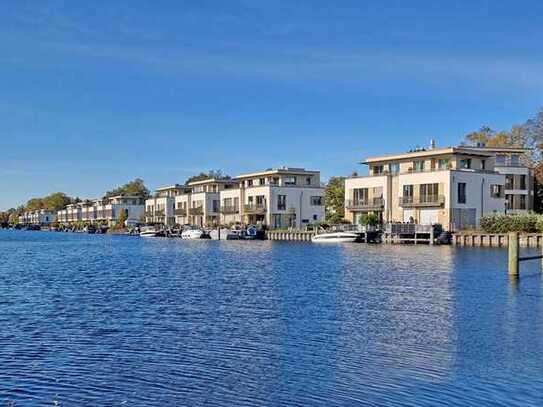 ***WASSERLAGE HUMBOLDTINSEL*** Exklusive Maisonette-ETW im Tegeler Hafen; Idylle+gute Infrastruktur