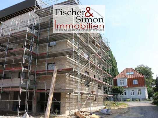 Nienburg- Neubau einer Penthouse-Whg. m. zusätzlich wohnl. ausgebautem Dach, Dachterrasse u.Loggia