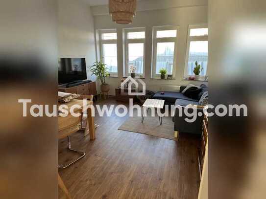 Tauschwohnung: Helle 3-Zimmer Wohnung mit Balkon und Gemeinschaftsgarten