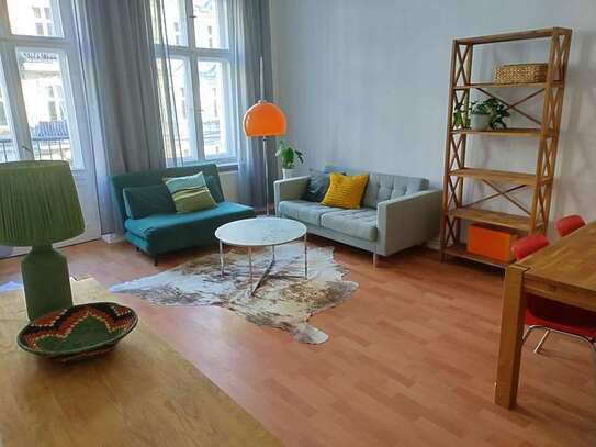 Helle 3-Zimmer-Altbauwohnung mit EBK in Berlin Kreuzberg