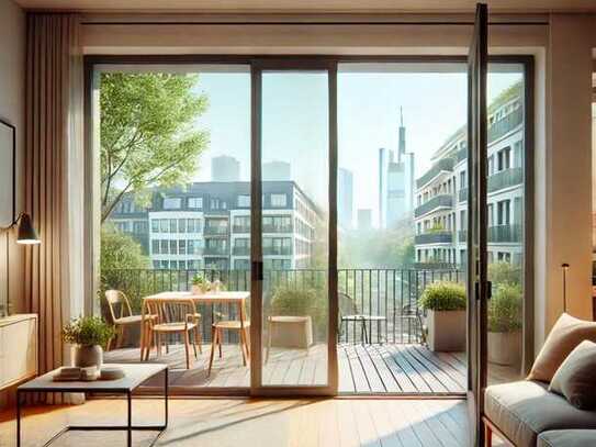 Großzügige 3-Zimmer-Wohnung im Frankfurter Westend mit Terrasse und Balkon