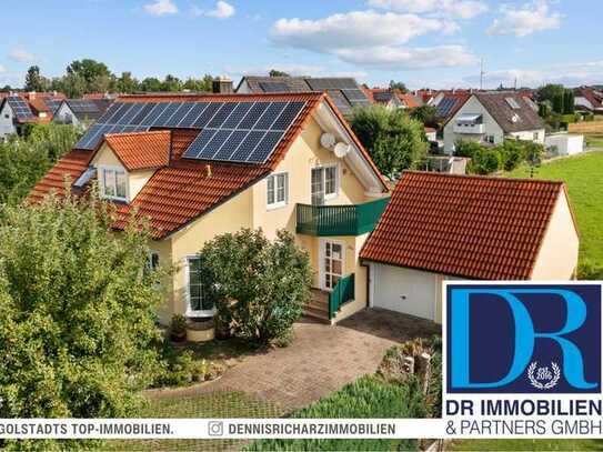 Gemütiches EFH mit Doppelgarage, PV-Anlage und Veranda in Heinrichsheim