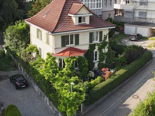 = RESERVIERT ! = Einzigartiges Einfamilienhaus in Bad Waldsee mit Blick über See und Stadt