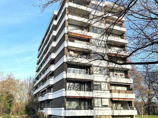 Moderne 2,5 Zimmer-Etagenwohnung mit Weitblick in Düsseldorf Lörick