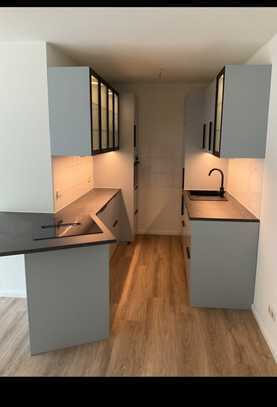 Renovierte 2 Zimmer Wohnung mit neuer Einbauküche