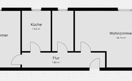 Schöne 2-Zimmer-Souterrain-Wohnung mit gehobener Innenausstattung in Velbert