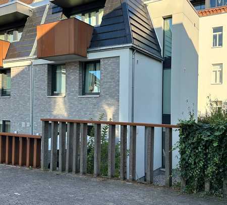 Neubau Stadthaus mitten in Kiel, Arkaden