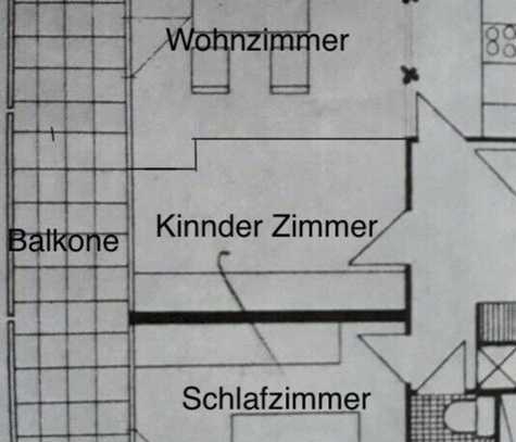 Exklusive, gepflegte 3-Raum-EG-Wohnung mit Balkon und EBK in Bergisch Gladbach