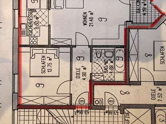 Erstbezug nach Renovierung: freundliche 2-Zimmer-Wohnung mit EBK und Balkon in Sonthofen