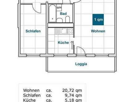 Etwas Besonderes: Günstige 2-Zimmerwohnung