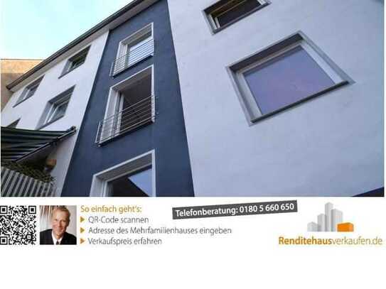 Blaue Stunde f. KITA-Liebhaber. Duo Stadthaus + Neubau-Solitär. Wfl. 700 m². € 85.000,-. Garagen.