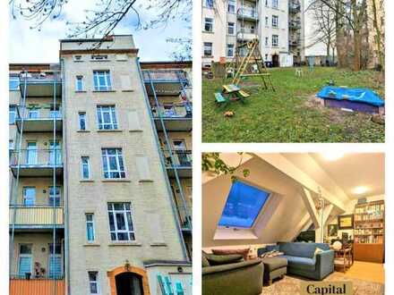 Zwei kleine DG-Wohnungen mit Aufzug - zusammenlegbar - Wohnungspaket in bester Lage!