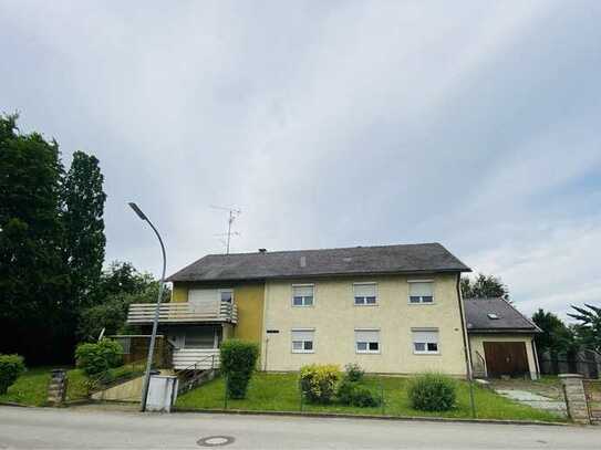 1120 m² gr. SW-Grundstück mit altem 2-Fam./Mehrgenerationenhaus in Mammendorf