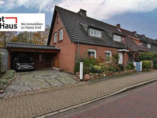 Charmantes Endreihenhaus mit Doppelcarport und Garten!