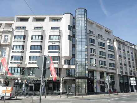 WIESBADEN - Wilhelmstraße: 137 m² Prestige Büro-/Praxisfläche inkl. Küche + Bad + WC + Lager + 2 TG