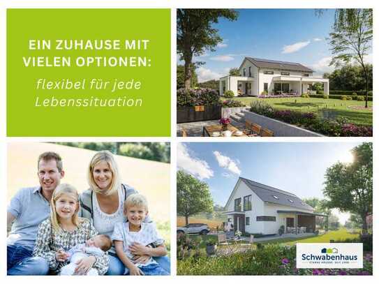 Zuhause für Generationen: Einfamilienhaus mit separatem Wohnbereich.