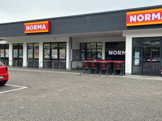 Langfristig vermieteter Norma-Markt in Top-Lage.