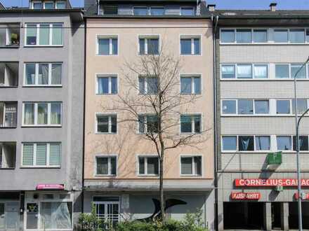 Sofort frei nutzbares Wohn- und Geschäftshaus in sehr zentraler Lage von Düsseldorf-Friedrichstadt