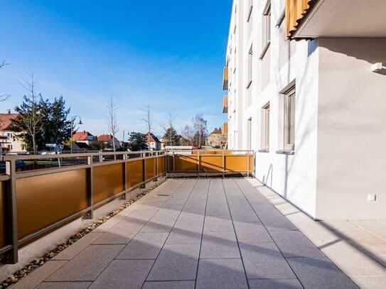 Top Familienwohnung im Süden von Radeberg. Neubau, TG, Terrasse, Balkon, 2 Bäder und FB-Heizung.