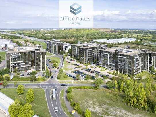 Office Cubes Leipzig - Top Büro mit Kühlung, LED und Weitblick!