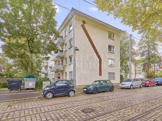 Moderne, lichtdurchflutete drei Zimmer Wohnung mit zwei Balkonen in Mannheim-Neuostheim