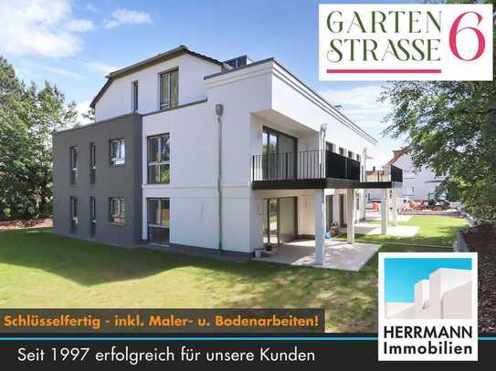 Barrierearme 3-Zimmer-Neubau-Wohnung mit Terrasse *Schlüsselfertig*