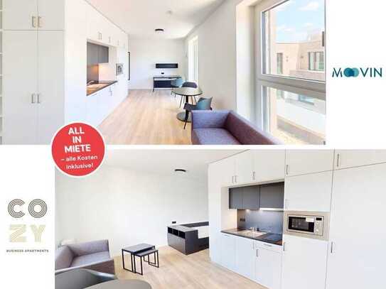 Möbliertes Business Apartment mit All-In-Miete im Neubauprojekt COZY: Dein Stilvolles Zuhause im ...