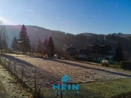 Ihr Platz an der Sonne: idyllisches Grundstück im Schwarzenberger OT Pöhla