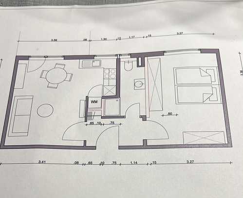 Exklusive 2-Raum-Wohnung mit luxuriöser Innenausstattung mit Balkon und Einbauküche in Düsseldorf