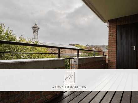 Leben in Meerbusch Lank- Latum - Helle 2- Zimmer Wohnung mit einer Loggia und einem Balkon