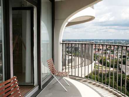 Kleines Apartment im Hotelturm mit toller Aussicht