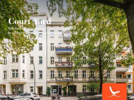 Court Yard - Geräumige Altbauwohnung mit Potenzial in ruhiger Innenhoflage im Winterfeldtkiez